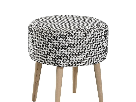 ΣΚΑΜΠΟ ARTELIBRE ADA HOUNDSTOOTH FUME ΥΦΑΣΜΑ 40X43CM
