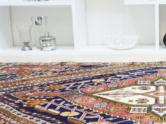 Χειροποίητο Χαλί Persian Nomadic Bakhtiar Wool Blue-Red 265Χ172 265Χ172cm
