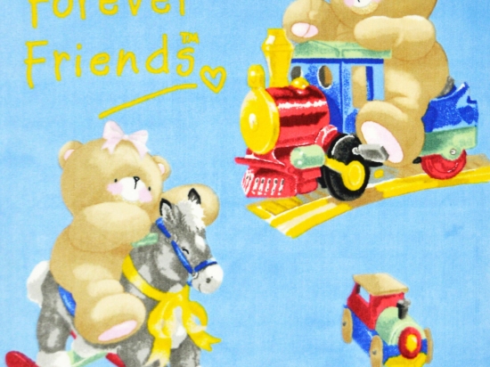 Χαλί F-Friends Printed 6109 Blue 160X230cm