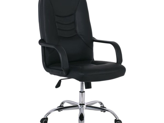 Πολυθρόνα Διευθυντή BF6550 ΕΟ304 65x65x109/117cm Black