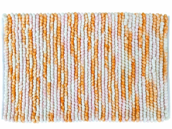 Πατάκι Μπάνιου Mistras 05541.001 Orange 60Χ90 60x90cm 100% Βαμβάκι