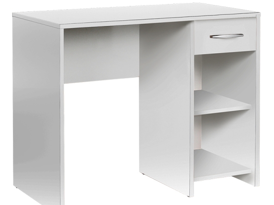 ΓΡΑΦΕΙΟ ΕΡΓΑΣΙΑΣ CONCEPT PC MEGAPAP ΑΠΟ ΜΕΛΑΜΙΝΗ ΣΕ ΧΡΩΜΑ ΛΕΥΚΟ 90X52X75ΕΚ.