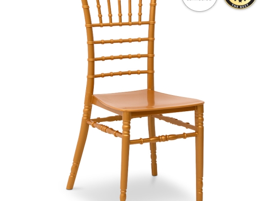ΚΑΡΕΚΛΑ CATERING TIFFANY MEGAPAP ΠΟΛΥΠΡΟΠΥΛΕΝΙΟΥ ΧΡΩΜΑ ΧΡΥΣΟ 40X40,5X91ΕΚ.