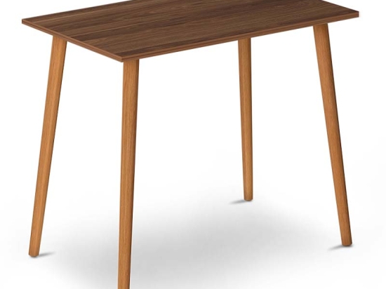 ΤΡΑΠΕΖΙ FIONA MEGAPAP ΑΠΟ ΜΕΛΑΜΙΝΗ ΧΡΩΜΑ ΚΑΡΥΔΙ 90X55X75ΕΚ.