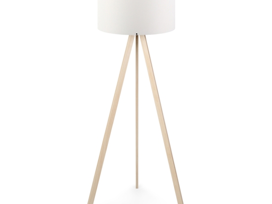 ΦΩΤΙΣΤΙΚΟ ΔΑΠΕΔΟΥ ROSLING MEGAPAP MDF/ΥΦΑΣΜΑ PVC ΧΡΩΜΑ ΦΥΣΙΚΟ/ΛΕΥΚΟ 38X21X140ΕΚ.