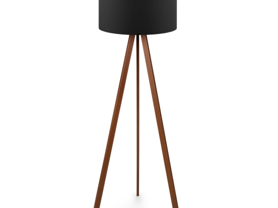 ΦΩΤΙΣΤΙΚΟ ΔΑΠΕΔΟΥ ROSLING MEGAPAP MDF/ΥΦΑΣΜΑ PVC ΧΡΩΜΑ ΚΑΡΥΔΙ/ΜΑΥΡΟ 38X21X140ΕΚ.