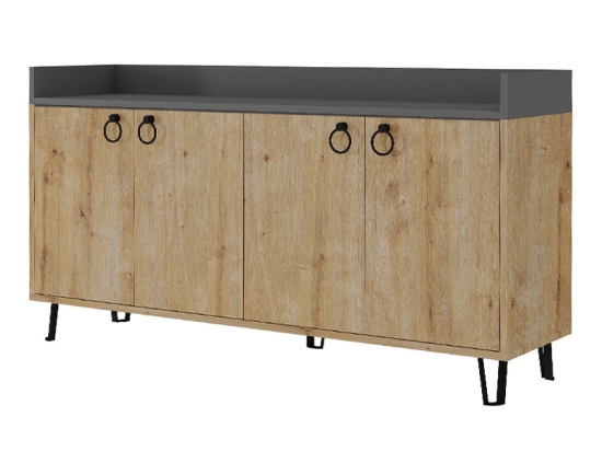 ΜΠΟΥΦΕΣ DEA MEGAPAP ΧΡΩΜΑ ΦΥΣΙΚΟ ΟΞΙΑΣ - ΑΝΘΡΑΚΙ 140X36X80ΕΚ.