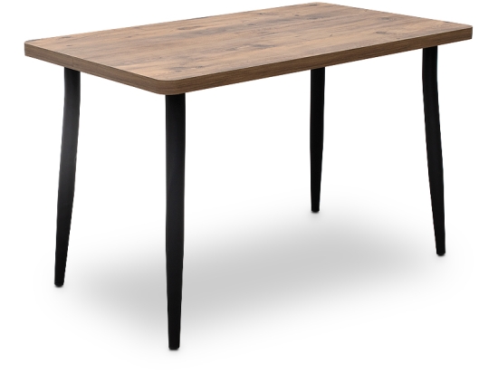 ΤΡΑΠΕΖΙ LEVICO MEGAPAP MDF - ΜΕΤΑΛΛΙΚΟ ΧΡΩΜΑ ΑΚΑΚΙΑΣ 120X70X75ΕΚ.