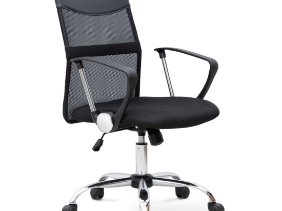 ΚΑΡΕΚΛΑ ΓΡΑΦΕΙΟΥ FRANCO MEGAPAP ΜΕ ΥΦΑΣΜΑ MESH ΧΡΩΜΑ ΜΑΥΡΟ 59X57X95/105ΕΚ.