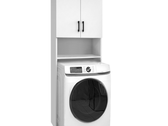 ΕΠΙΠΛΟ ΠΛΥΝΤΗΡΙΟΥ HOLTON MEGAPAP ΧΡΩΜΑ ΛΕΥΚΟ 65,5X30X180ΕΚ.