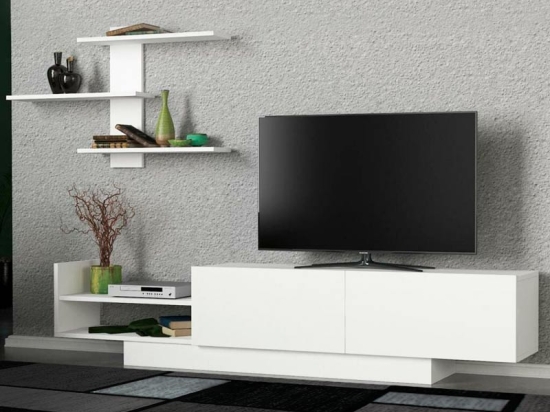 ΣΥΝΘΕΣΗ ΤΗΛΕΟΡΑΣΗΣ EGEMEN MEGAPAP ΧΡΩΜΑ ΛΕΥΚΟ 180X32X40ΕΚ.