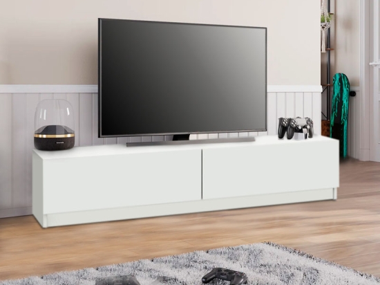 ΕΠΙΠΛΟ ΤΗΛΕΟΡΑΣΗΣ AHENK MEGAPAP ΧΡΩΜΑ ΛΕΥΚΟ 160X31,3X32,9ΕΚ.