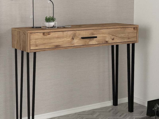 ΚΟΝΣΟΛΑ ROCHEL MEGAPAP ΧΡΩΜΑ ATLANTIC PINE 120X35X89,8ΕΚ.