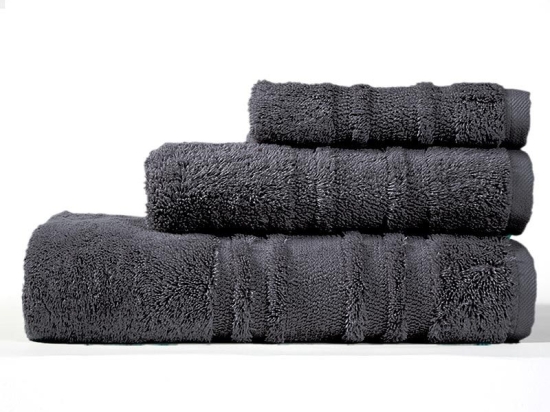 Πετσέτα Supreme 650 Antrachite Nef-Nef Χεριών 30x50cm 100% Βαμβάκι