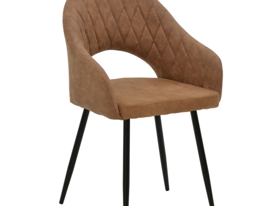 ΠΟΛΥΘΡΟΝΑ MACIE PAKOWORLD ΥΦΑΣΜΑ ΚΑΦΕ ANTIQUE-ΜΑΥΡΟ 58X50X85ΕΚ