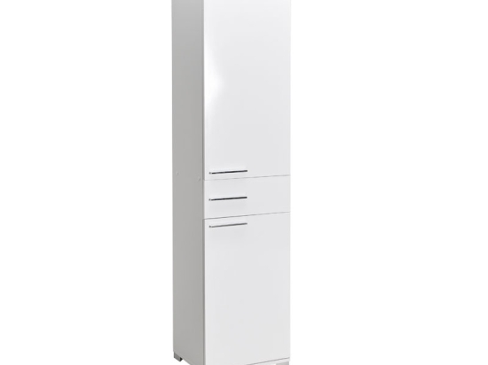 ΝΤΟΥΛΑΠΑ CHAD PAKOWORLD ΜΕ ΣΥΡΤΑΡΙΑ ΛΕΥΚΟ GLOSS 45X40X188ΕΚ