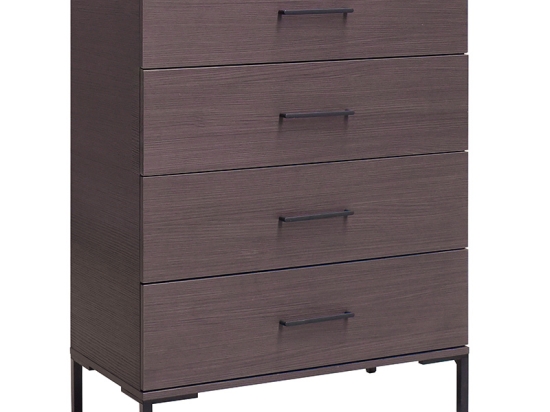 ΣΥΡΤΑΡΙΕΡΑ CALLIOPE PAKOWORLD ΜΕ 4 ΣΥΡΤΑΡΙΑ WENGE-ΜΑΥΡΟ 80X44X108ΕΚ