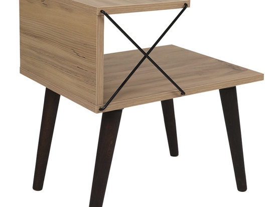 ΒΟΗΘΗΤΙΚΟ ΤΡΑΠΕΖΙ-ΚΟΜΟΔΙΝΟ GATHER PAKOWORLD SONOMA-ΚΑΡΥΔΙ 50X40X55ΕΚ