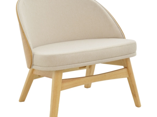 ΚΑΡΕΚΛΑ SARIAN PAKOWORLD ΜΠΕΖ ΥΦΑΣΜΑ-RUBBERWOOD ΦΥΣΙΚΟ ΠΟΔΙ 69,5X71X70.5ΕΚ