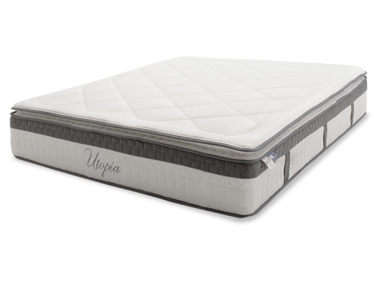 ΣΤΡΩΜΑ UTOPIA PAKOWORLD POCKET SPRING ΜΕ ΑΝΩΣΤΡΩΜΑ 30-32CM 150X200ΕΚ