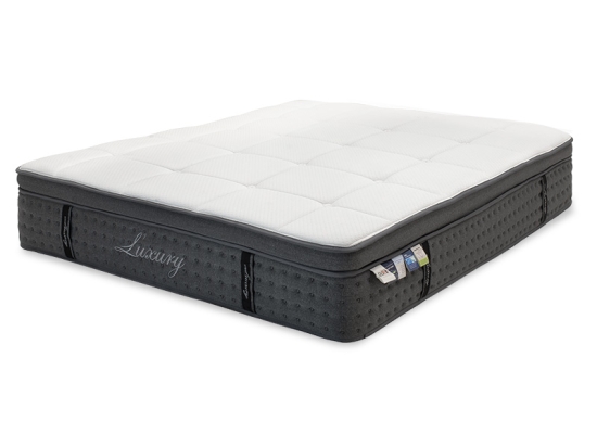 ΣΤΡΩΜΑ LUXURY PAKOWORLD POCKET SPRING+GEL MEMORY FOAM+LATEX 34-36CM 150X200ΕΚ