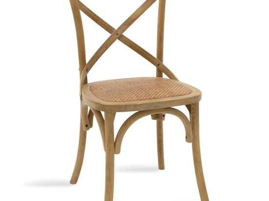 ΚΑΡΕΚΛΑ REID PAKOWORLD ΞΥΛΟ SONOMA ANTIQUE-ΕΔΡΑ ΚΑΦΕ RATTAN