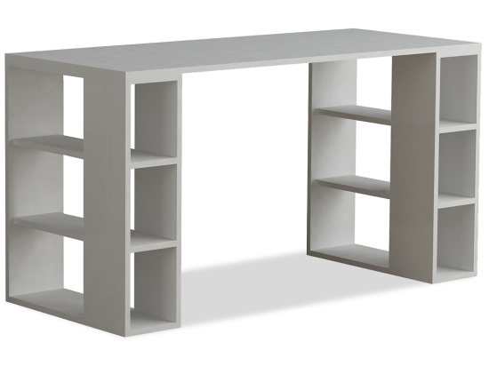 ΓΡΑΦΕΙΟ COLMAR PAKOWORLD ΧΡΩΜΑ ΛΕΥΚΟ 140X60X75ΕΚ