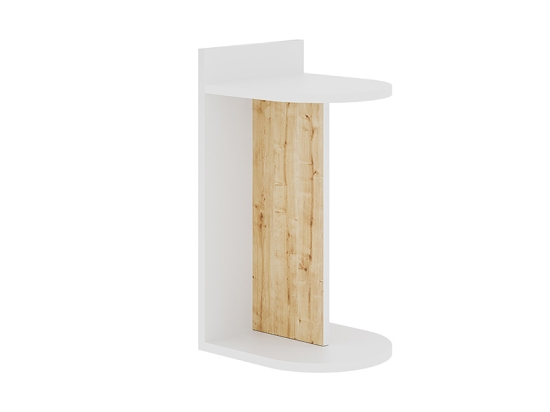 ΒΟΗΘΗΤΙΚΟ ΤΡΑΠΕΖΙ LIBRA PAKOWORLD ΛΕΥΚΟ-ΦΥΣΙΚΟ 30X34X60ΕΚ