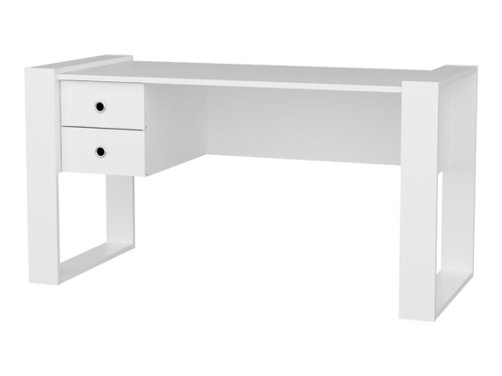 ΓΡΑΦΕΙΟ ΕΡΓΑΣΙΑΣ ASTIN PAKOWORLD ΜΕΛΑΜΙΝΗΣ ΛΕΥΚΟ 138X60X72ΕΚ