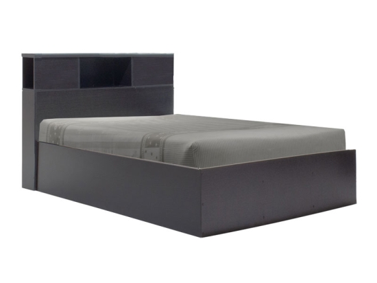 ΚΡΕΒΑΤΙ  OLYMPUS PAKOWORLD ΣΕ ΧΡΩΜΑ WENGE 120X200ΕΚ