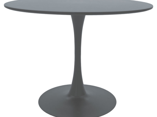 ΤΡΑΠΕΖΙ BALOU PAKOWORLD MDF ΑΝΘΡΑΚΙ ΜΑΤ Φ100X75ΕΚ