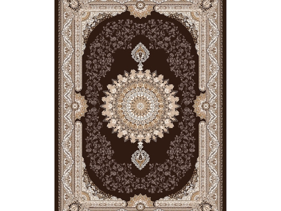 ΧΑΛΙ PWC-0005 PAKOWORLD ΜΠΕΖ-ΚΑΦΕ 140X200ΕΚ