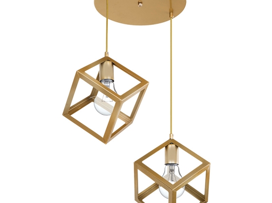 ΦΩΤΙΣΤΙΚΟ ΟΡΟΦΗΣ ΔΙΦΩΤΟ DEEPORA PAKOWORLD Ε27 ΧΡΥΣΟ 30X65X80ΕΚ