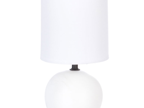 ΕΠΙΤΡΑΠΕΖΙΟ ΦΩΤΙΣΤΙΚΟ PWL-1210 PAKOWORLD Ε14 60W ΚΕΡΑΜΙΚΟ ΜΑΤ ΛΕΥΚΟ Φ13X25ΕΚ