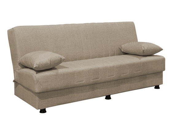 KΑΝΑΠΕΣ ΚΡΕΒΑΤΙ ROMINA PAKOWORLD 3ΘΕΣΙΟΣ ΥΦΑΣΜΑ ΜΠΕΖ 190X90X80ΕΚ