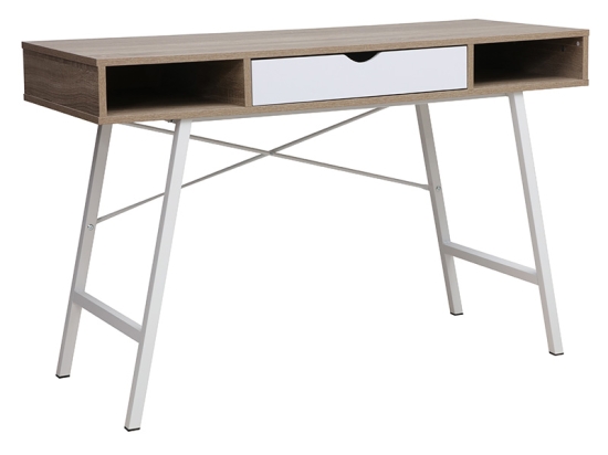 ΓΡΑΦΕΙΟ ΕΡΓΑΣΙΑΣ YAMIN PAKOWORLD ΦΥΣΙΚΟ-ΛΕΥΚΟ 120X48X76ΕΚ