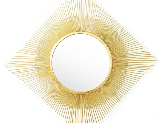 ΚΑΘΡΕΠΤΗΣ SUNSHINE PAKOWORLD ΧΡΥΣΟ 70X3X70ΕΚ
