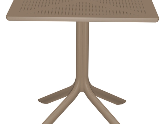 ΤΡΑΠΕΖΙ GROOVY PAKOWORLD PP CAPPUCINO 80X80X74.5ΕΚ