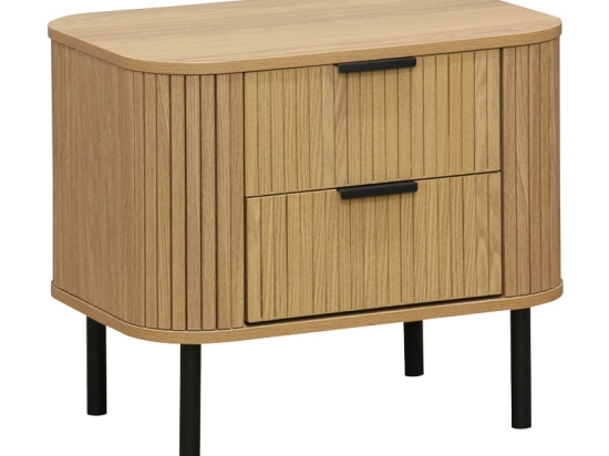 ΚΟΜΟΔΙΝΟ SCANDI PAKOWORLD ΜΕ 2 ΣΥΡΤΑΡΙΑ ΦΥΣΙΚΟ-ΜΑΥΡΟ 57X42X50ΕΚ