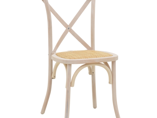 ΚΑΡΕΚΛΑ DYLON PAKOWORLD ΣΤΟΙΒΑΖΟΜΕΝΗ WHITE WASH ΞΥΛΟ ΟΞΙΑΣ-ΕΔΡΑ ΦΥΣΙΚΟ RATTAN 48X52X89ΕΚ
