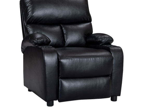 ΠΟΛΥΘΡΟΝΑ RELAX ΜΕ ΠΟΤΗΡΟΘΗΚΗ GARTIA PAKOWORLD ΜΑΥΡΟ PU 79X94X102ΕΚ