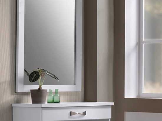 Καθρέπτης Life White EM368,1 72X4.4X93 cm Μελαμίνη
