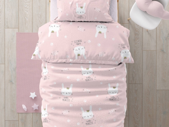Borea Πάπλωμα Kitty Μονό 160 x 240 cm Ροζέ
