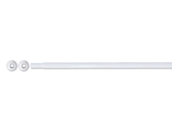 Βραχίoνας Μπάνιου Πτυσσόμενος 03322.001 White Φ 28 mm 70-120 cm 70-120cm Αλουμίνιο