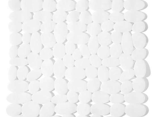 Πατάκι Αντιολισθητικό Marathon 00248.001 White 54Χ54 54x54cm PVC