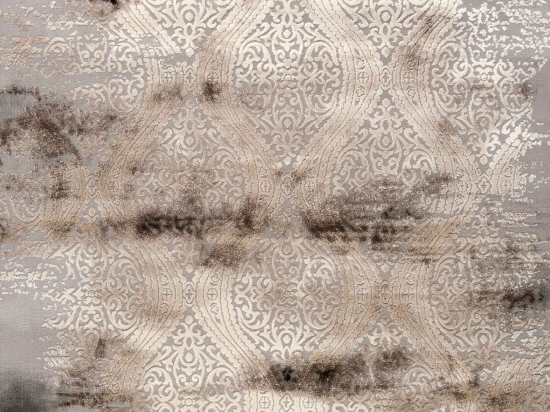 Χαλί Vintage 17522-095 Brown-Beige Merinos 166Χ236cm