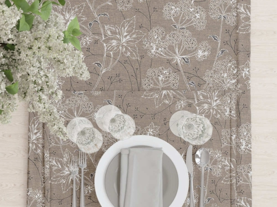 Borea Τραβέρσα Dandelion Μπεζ 50 x 180 cm Μπεζ