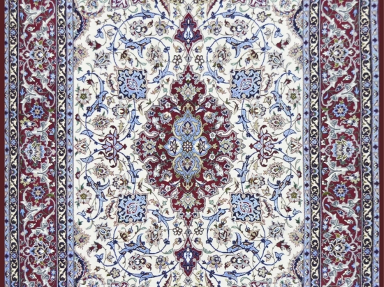 Χειροποίητο Χαλί Isfahan Silk 231Χ154 231Χ154cm