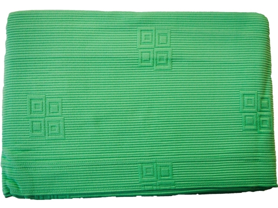 Κουβέρτα Colori 10 Green Kentia Υπέρδιπλo 230x260cm 100% Βαμβάκι