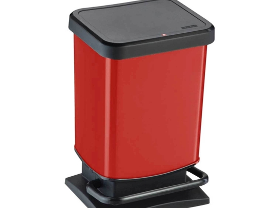 Κάδος Απορριμμάτων Paso 20lt 06981.001 Red Πλαστικό